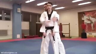 Zuzka taekwondo