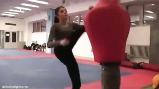 Zuzka taekwondo