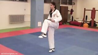 Zuzka taekwondo
