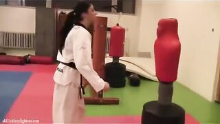 Zuzka taekwondo