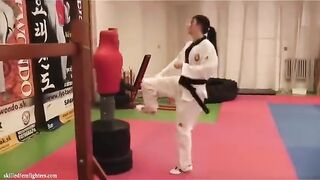 Zuzka taekwondo
