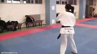 Zuzka taekwondo
