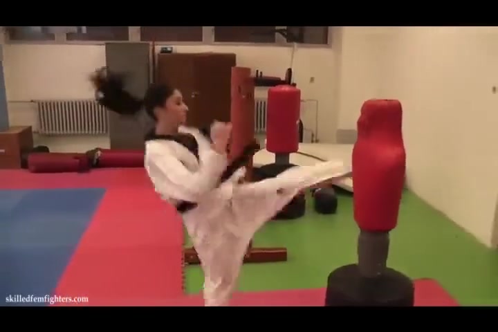 Zuzka taekwondo