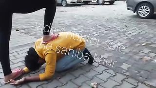 Indian mistress public humiliation