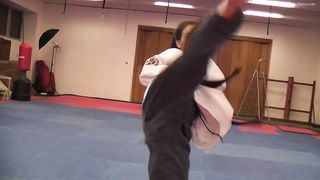 K1KA taekwondo action