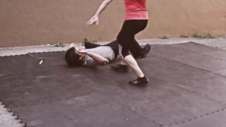 SHAYNA BOFILL FIGHT SCENE JCB STUNTS