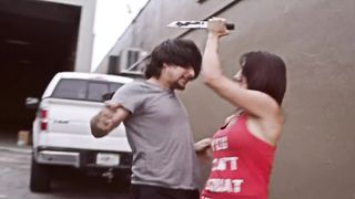 SHAYNA BOFILL FIGHT SCENE JCB STUNTS