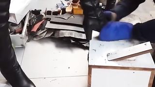 Boot cleaning street side