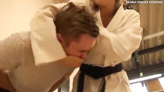 ema karate skill ballbusting