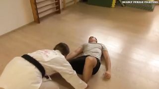 ema karate skill ballbusting