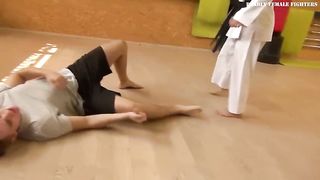 ema karate skill ballbusting