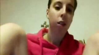 College Dorm Cam Orgasm Contractions 8:47