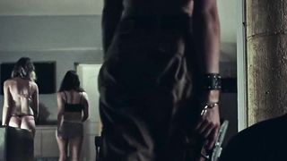 Even bad guys succumb to a girl with rope