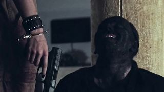 Even bad guys succumb to a girl with rope