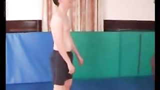 Kassidy Wrestles white man