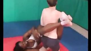 Kassidy Wrestles white man