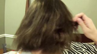 Femdom hair fetish 4