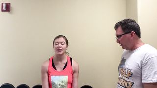 Workout challenge man vs woman strong fitness girl domination