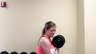 Workout challenge man vs woman strong fitness girl domination