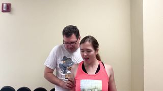 Workout challenge man vs woman strong fitness girl domination