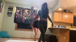 Female wrestling headscissor girl vs girl domination