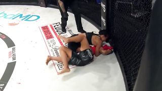 Female Headscissor Submissions in MMA girl vs girl fight