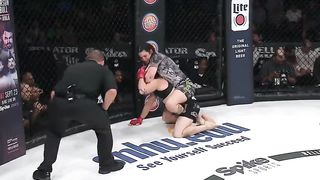 Female Headscissor Submissions in MMA girl vs girl fight