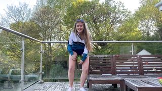 Watermelon scissor challenge