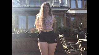 Watermelon scissor challenge