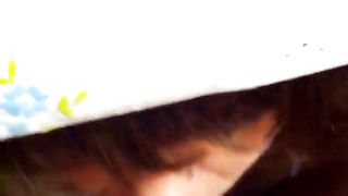 Amateur gf blowjob with nice cum in mouth and swallow