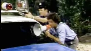 Villainess restrains two guys and a girl