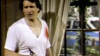 Villainess restrains two guys and a girl