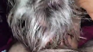 Messy Gagging Blowjob