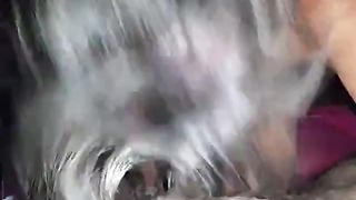 Messy Gagging Blowjob