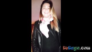 Sammie Louisburg cumshot on panties before dishes