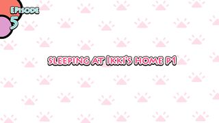 Slepping at Ikki home