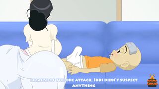 Slepping at Ikki home