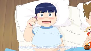 Slepping at Ikki home