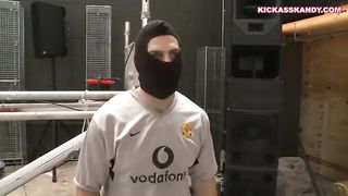 Sexy brunette kill men