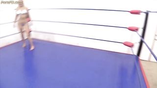 amazing mini alexis texas POV facesitting headscissors wrestling