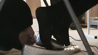 Femdom footstool my dream