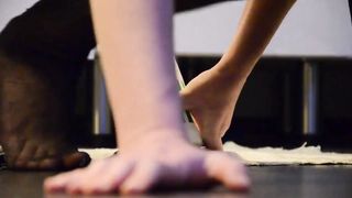 Insertion, eine Flasche reitet, anal