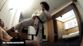 taekwondo kicks foot fetish