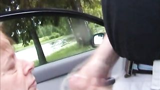 Swedish woman sucking cock outdoors in Hedemora