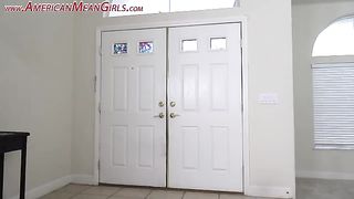 Miss Tiffany, Princess Amber – Door Knocking to Foot Nibbling