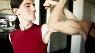 Nikki biceps lift and carry loser