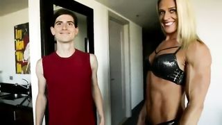 Nikki biceps lift and carry loser