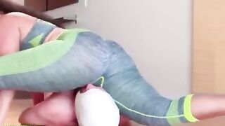 BOSSY DELILAH HOGTIED, ASS SPLITTING FACE SITTING