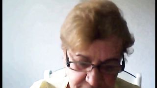 Sexy grandma fingering