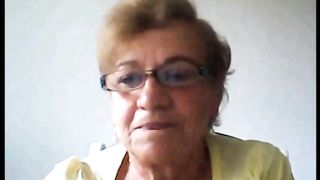 Sexy grandma fingering